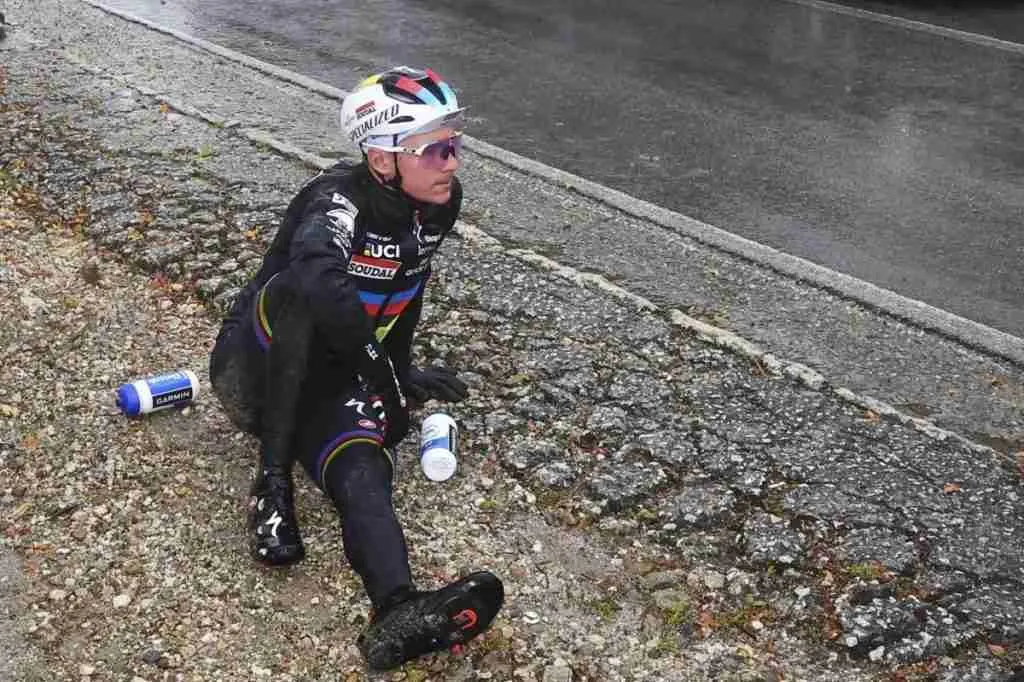 Roglic a terra