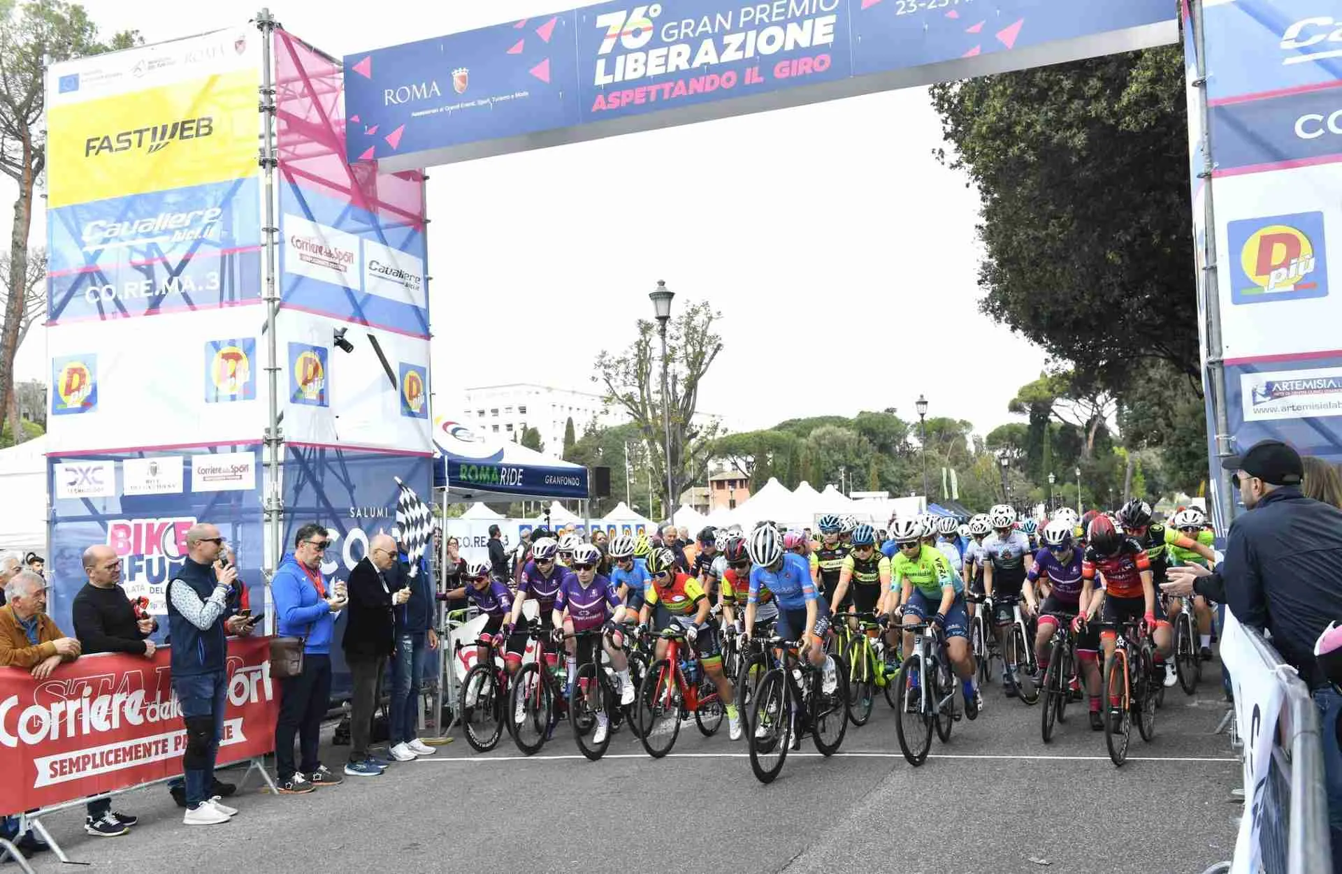 Gp Liberazione 2026, segui le gare Esordienti, Allievi e Juniores in streaming LIVE gp liberazione gara donne 2023 (1)