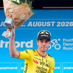Wout van Aert asfalta gli avversari sotto la pioggia! Terza vittoria consecutiva al Giro di Danimarca 2026 wout van aert